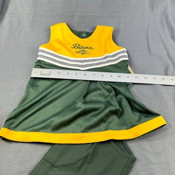 Rivalry Threads Infant Size 18 Month Cheerleader Two Piece ND State Bison New - Picture 10 of 16